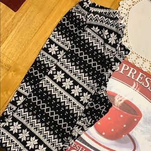 Christmas pattern leggings